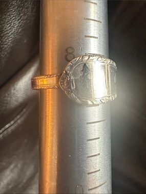 sz 8.5 sterling silver ring made by my parents